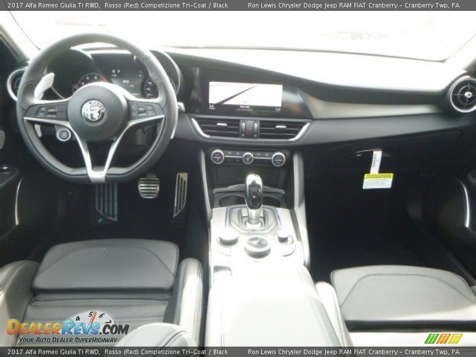 Dashboard of 2017 Alfa Romeo Giulia Ti RWD Photo #18