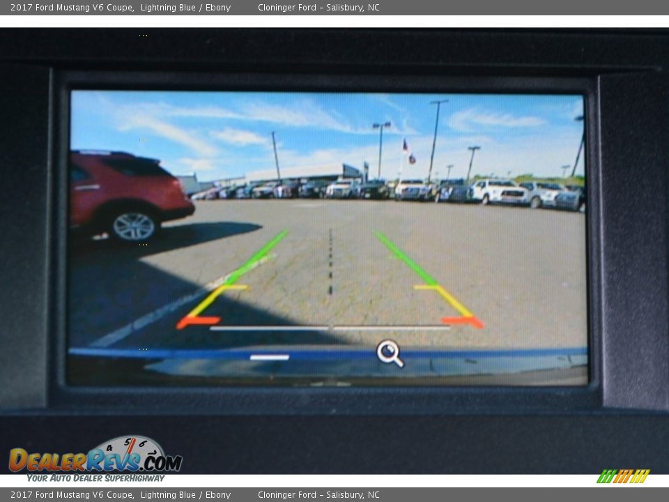 2017 Ford Mustang V6 Coupe Lightning Blue / Ebony Photo #10
