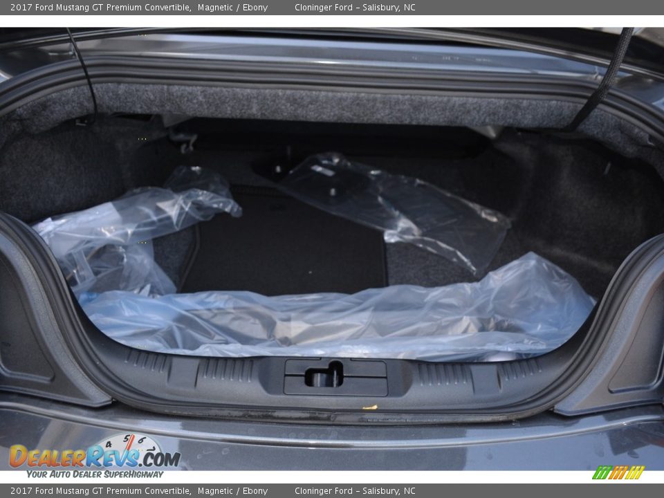 2017 Ford Mustang GT Premium Convertible Magnetic / Ebony Photo #8