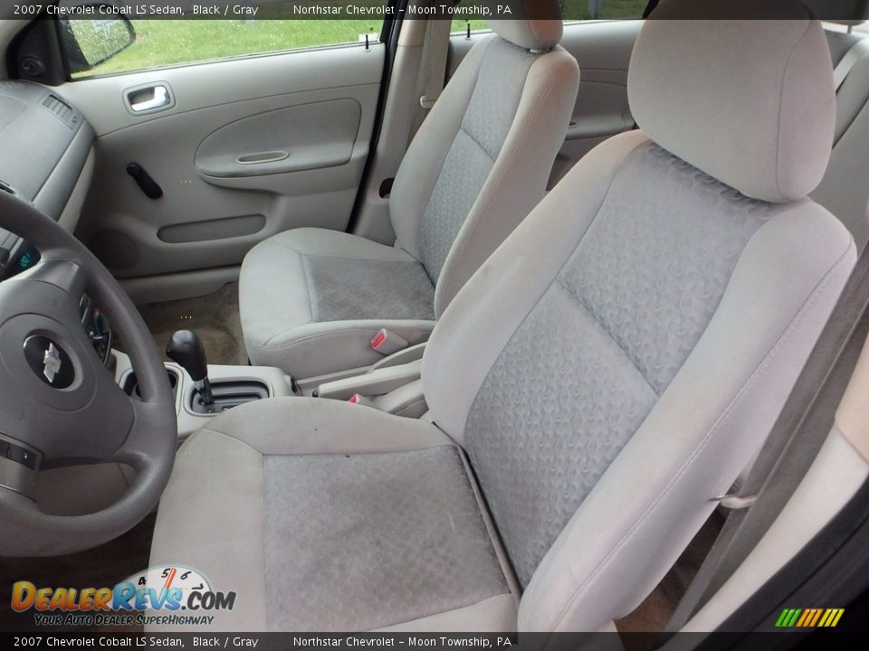 2007 Chevrolet Cobalt LS Sedan Black / Gray Photo #8