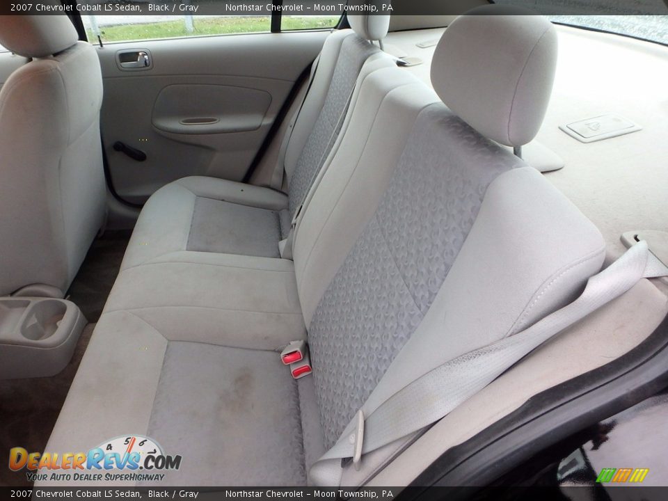 2007 Chevrolet Cobalt LS Sedan Black / Gray Photo #9