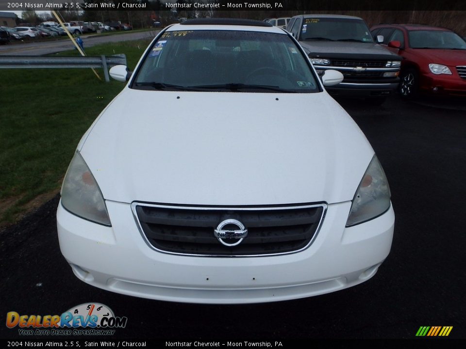 2004 Nissan Altima 2.5 S Satin White / Charcoal Photo #6