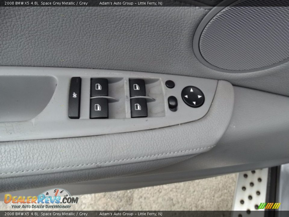 2008 BMW X5 4.8i Space Grey Metallic / Grey Photo #8