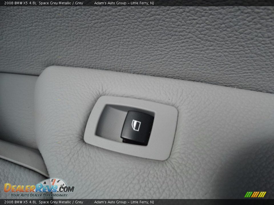 2008 BMW X5 4.8i Space Grey Metallic / Grey Photo #12