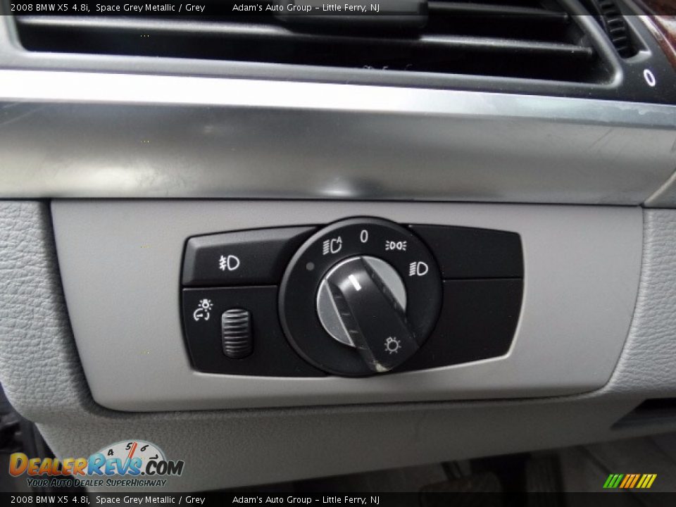 2008 BMW X5 4.8i Space Grey Metallic / Grey Photo #20