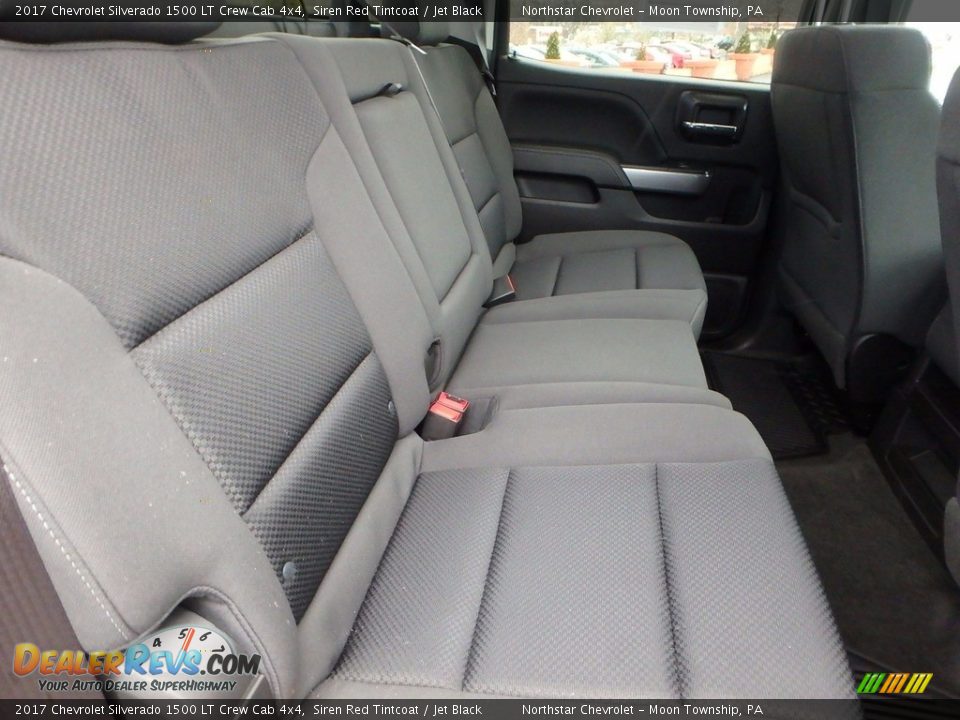 2017 Chevrolet Silverado 1500 LT Crew Cab 4x4 Siren Red Tintcoat / Jet Black Photo #17