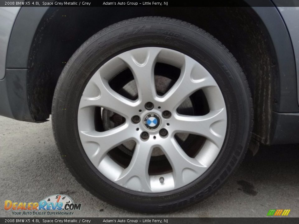 2008 BMW X5 4.8i Space Grey Metallic / Grey Photo #33