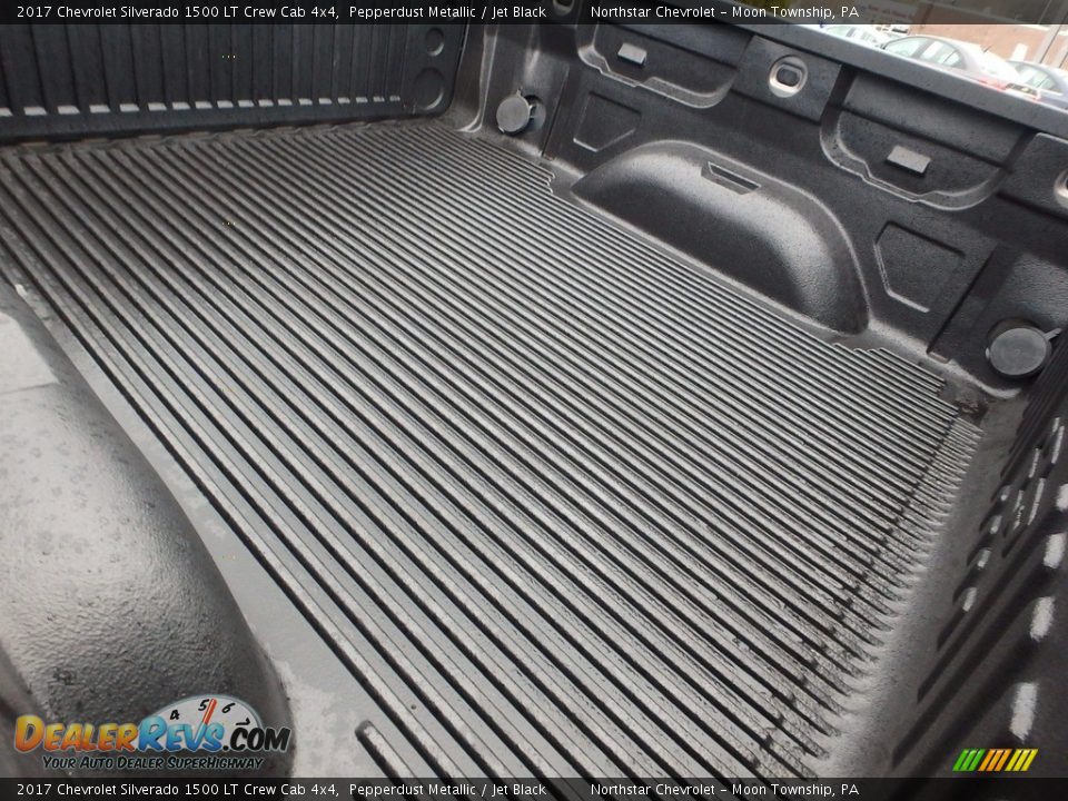 2017 Chevrolet Silverado 1500 LT Crew Cab 4x4 Pepperdust Metallic / Jet Black Photo #19