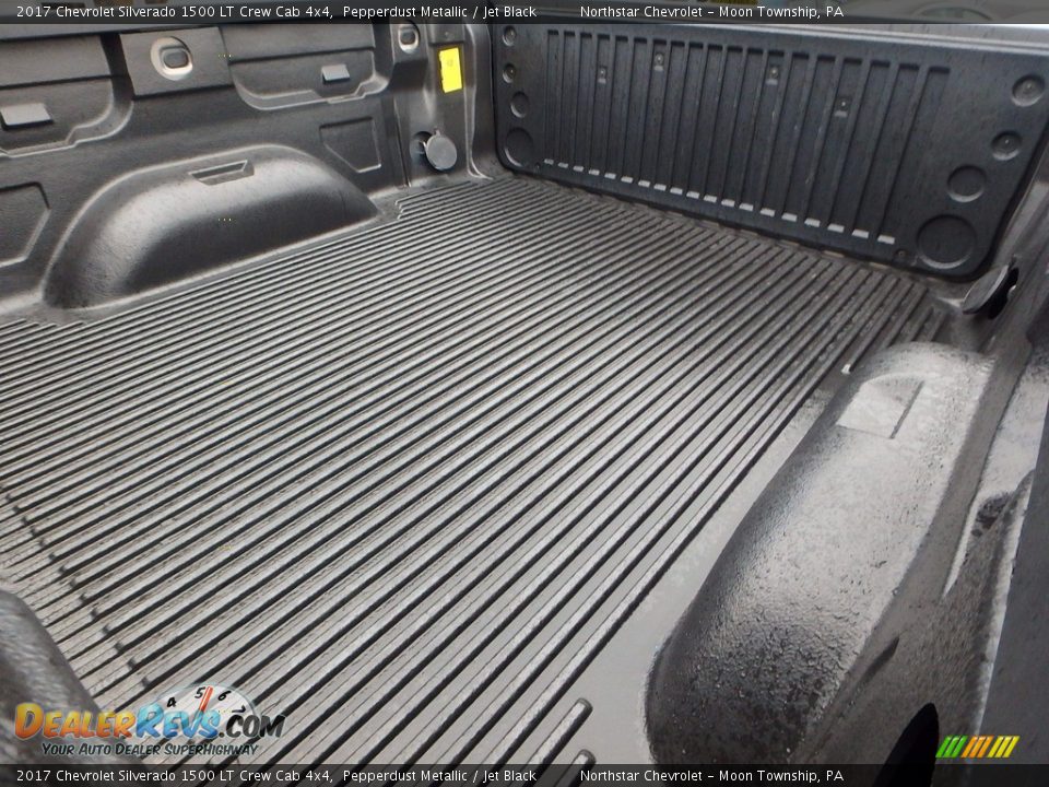 2017 Chevrolet Silverado 1500 LT Crew Cab 4x4 Pepperdust Metallic / Jet Black Photo #20