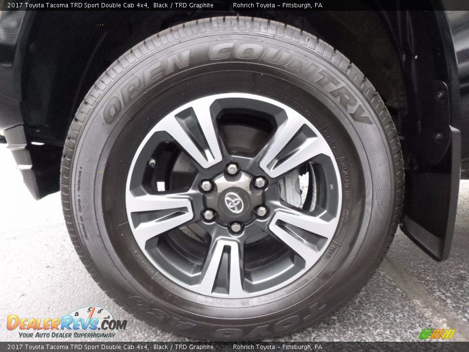 2017 Toyota Tacoma TRD Sport Double Cab 4x4 Wheel Photo #13