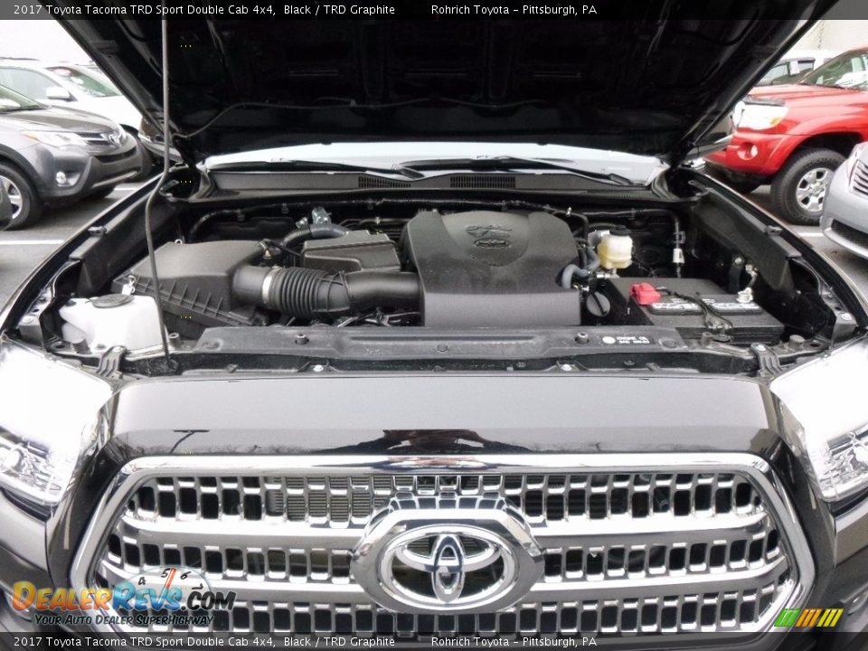 2017 Toyota Tacoma TRD Sport Double Cab 4x4 3.5 Liter DOHC 24-Valve VVT-iW V6 Engine Photo #14