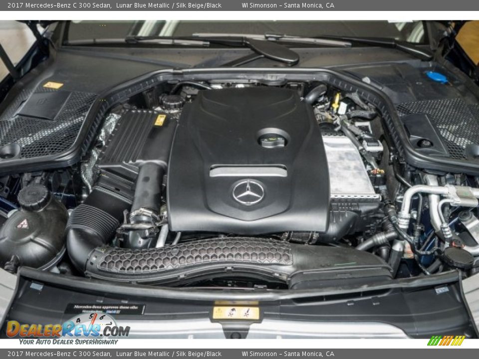 2017 Mercedes-Benz C 300 Sedan 2.0 Liter DI Turbocharged DOHC 16-Valve VVT 4 Cylinder Engine Photo #7