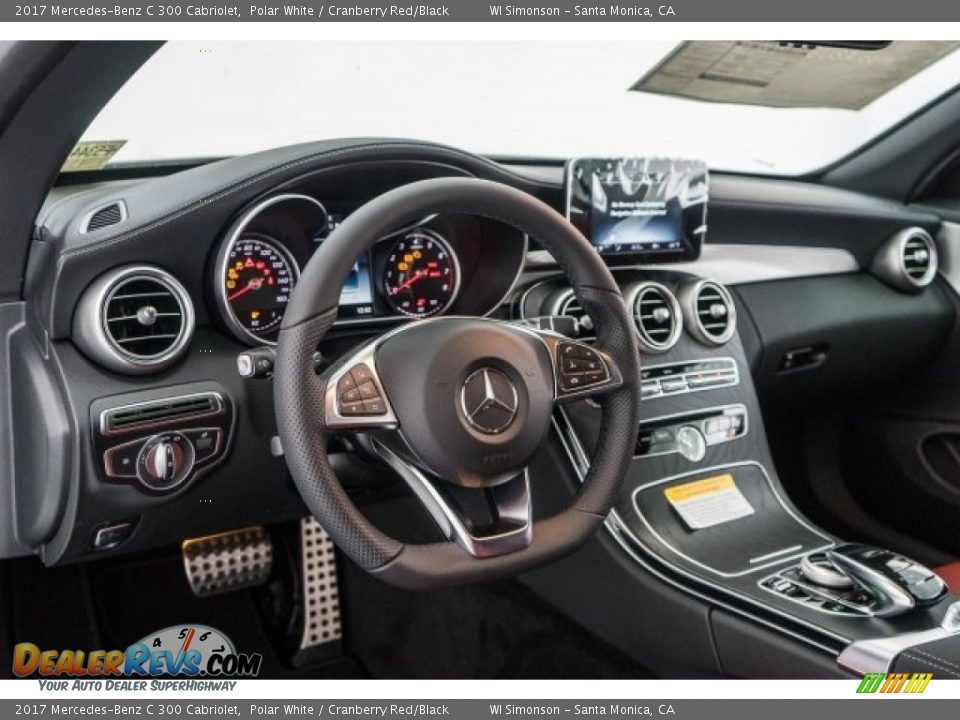 Dashboard of 2017 Mercedes-Benz C 300 Cabriolet Photo #5