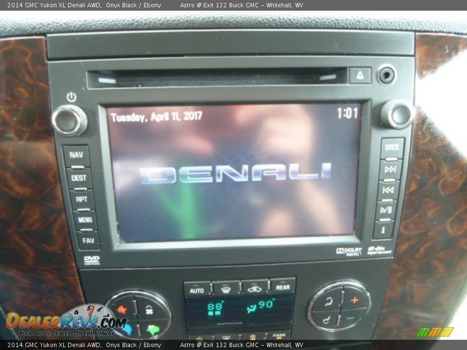 2014 GMC Yukon XL Denali AWD Onyx Black / Ebony Photo #18