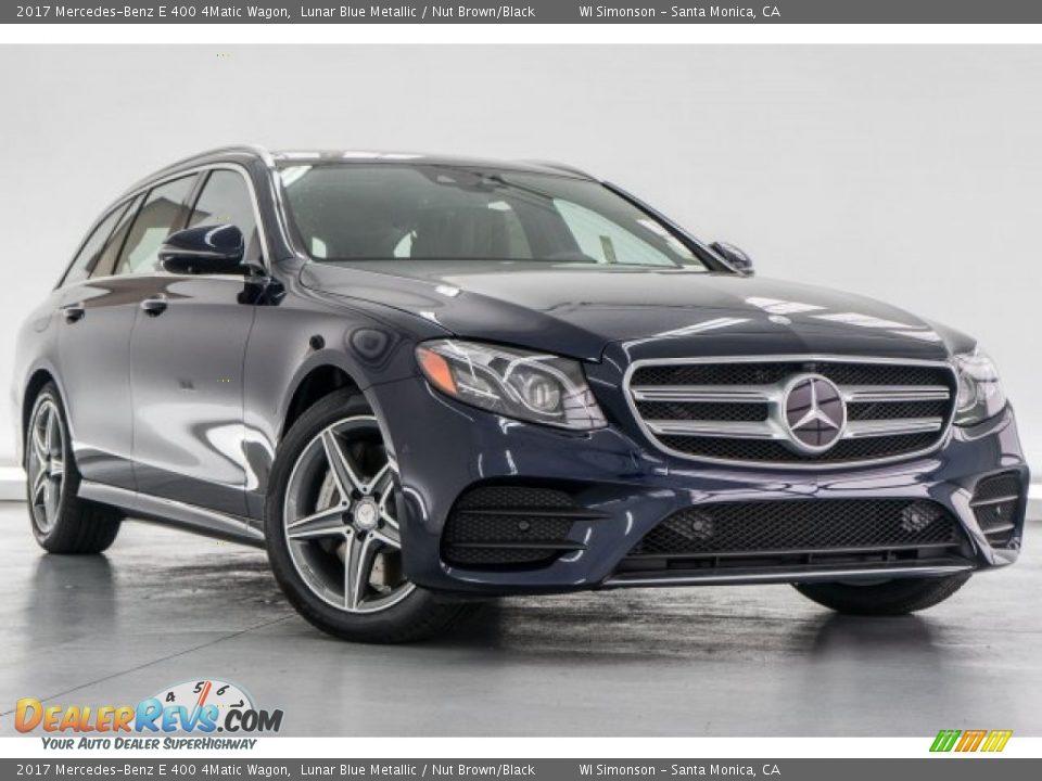 Front 3/4 View of 2017 Mercedes-Benz E 400 4Matic Wagon Photo #12