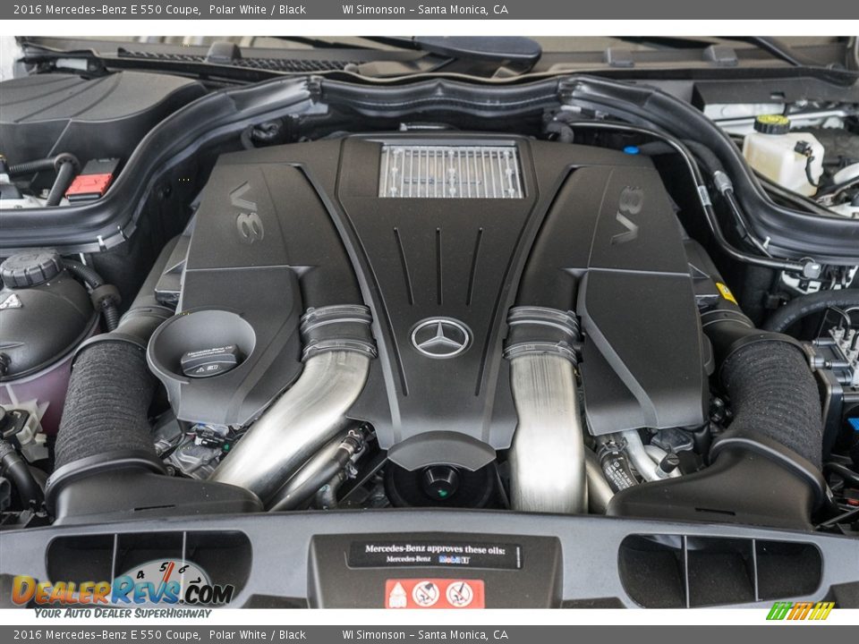 2016 Mercedes-Benz E 550 Coupe 4.6 Liter DI biturbo DOHC 32-Valve VVT V8 Engine Photo #9