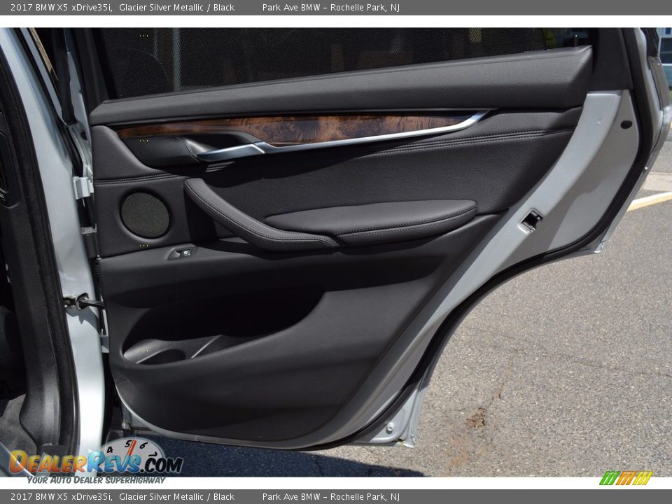 2017 BMW X5 xDrive35i Glacier Silver Metallic / Black Photo #24
