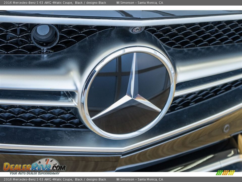 2016 Mercedes-Benz S 63 AMG 4Matic Coupe Black / designo Black Photo #27