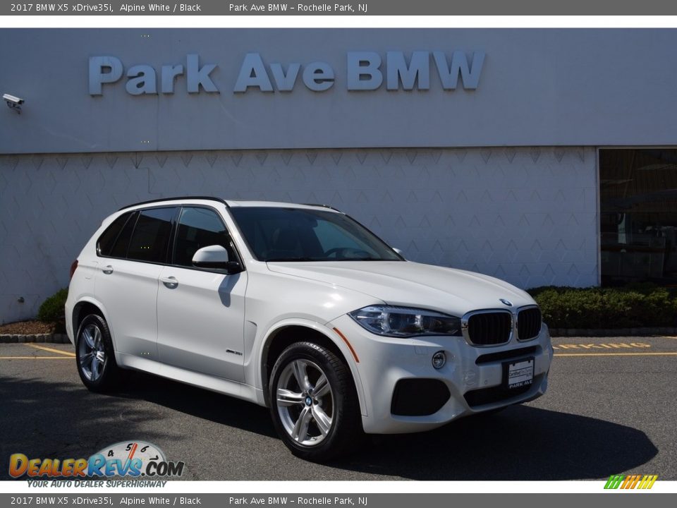 2017 BMW X5 xDrive35i Alpine White / Black Photo #1