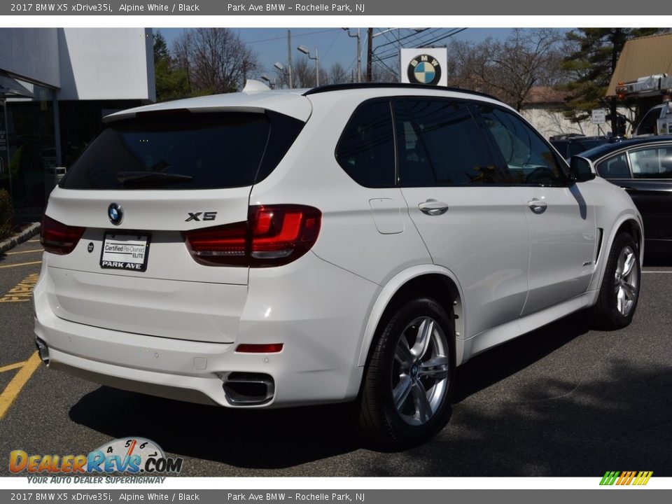 2017 BMW X5 xDrive35i Alpine White / Black Photo #3