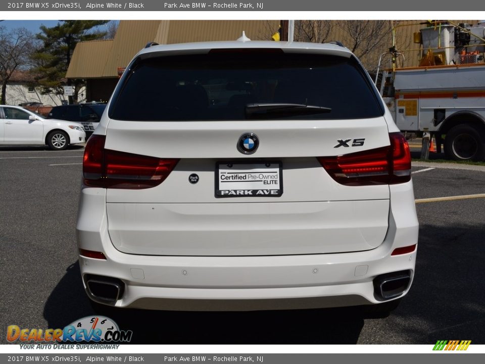 2017 BMW X5 xDrive35i Alpine White / Black Photo #4