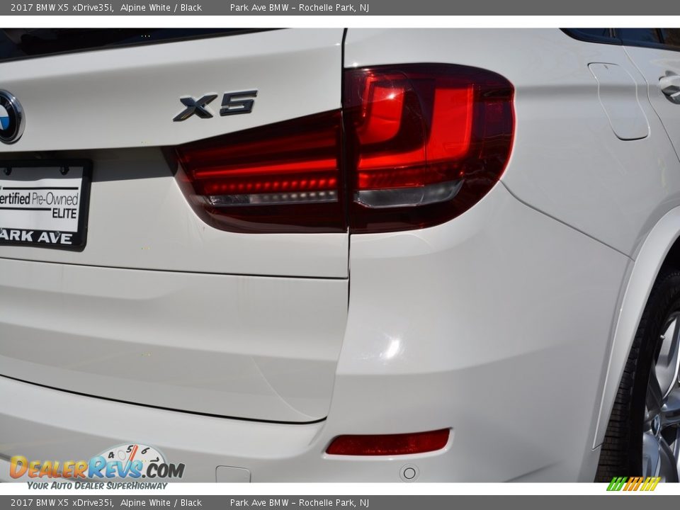 2017 BMW X5 xDrive35i Alpine White / Black Photo #24