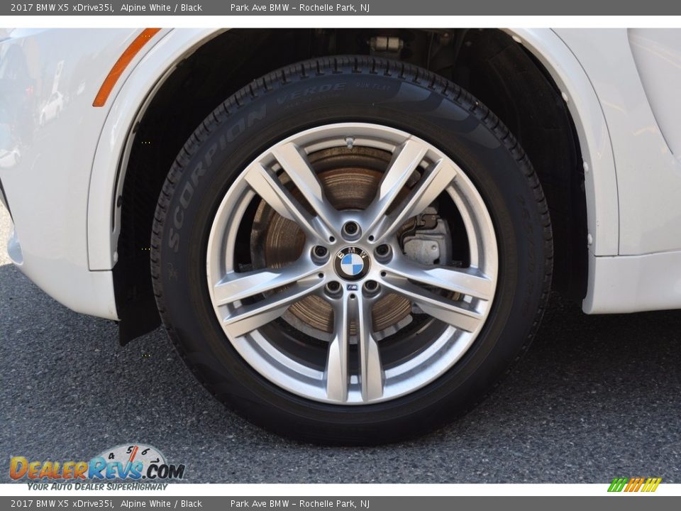 2017 BMW X5 xDrive35i Alpine White / Black Photo #33