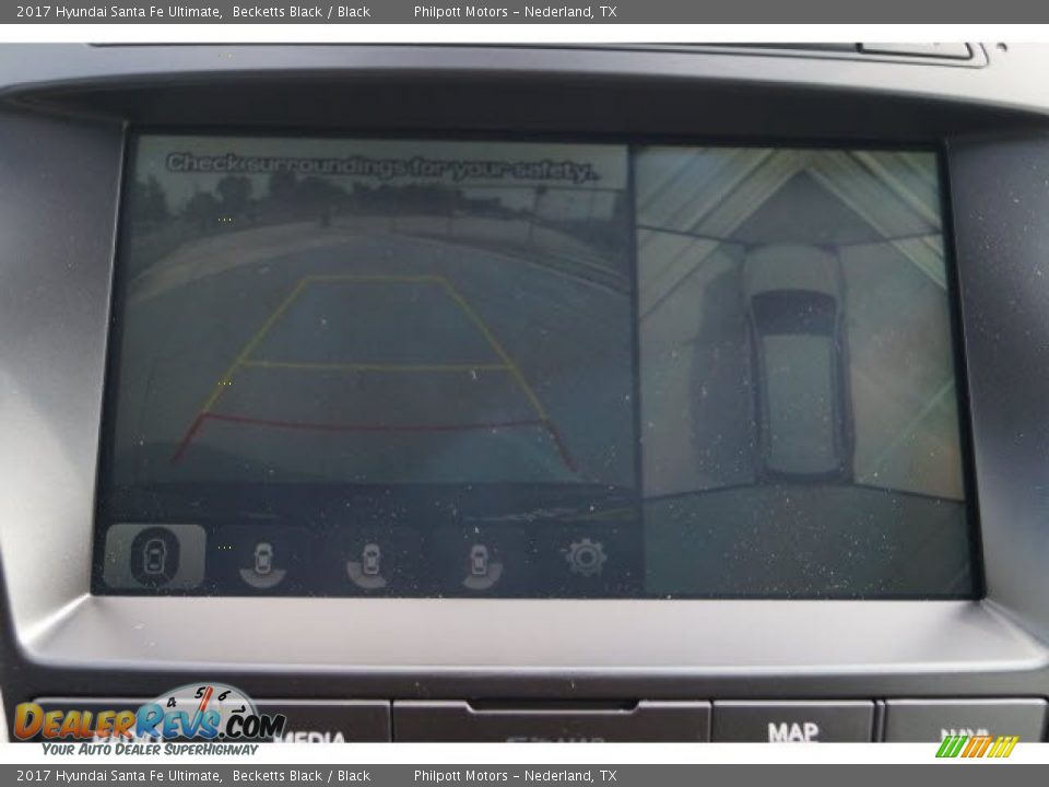 2017 Hyundai Santa Fe Ultimate Becketts Black / Black Photo #14