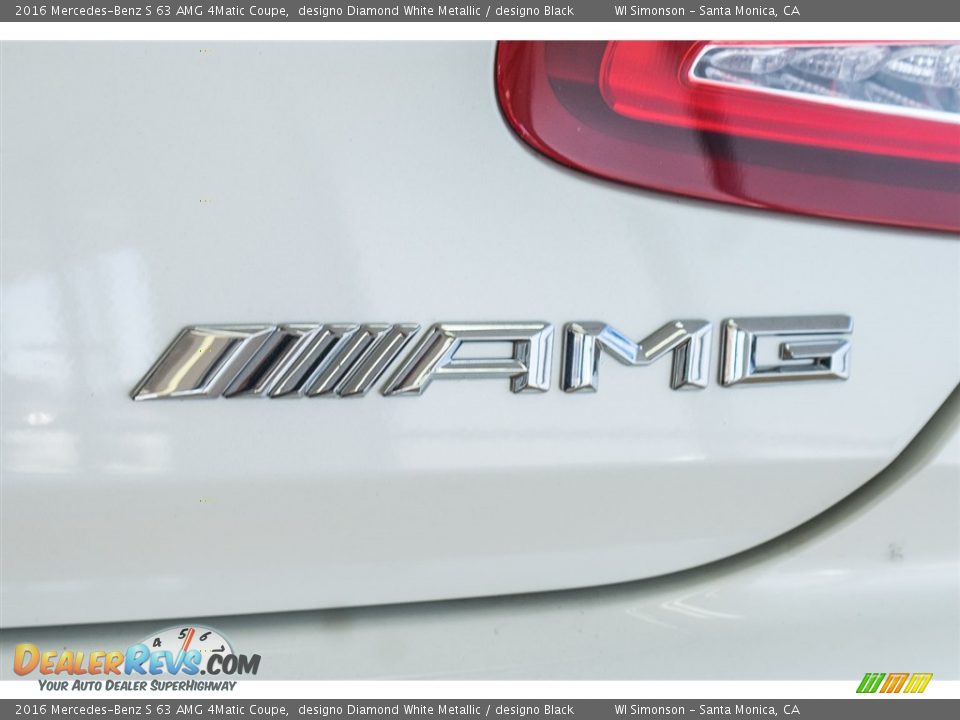 2016 Mercedes-Benz S 63 AMG 4Matic Coupe designo Diamond White Metallic / designo Black Photo #29