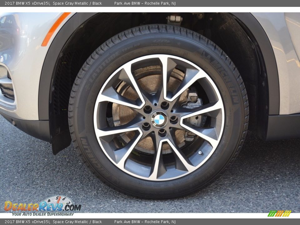 2017 BMW X5 xDrive35i Space Gray Metallic / Black Photo #33