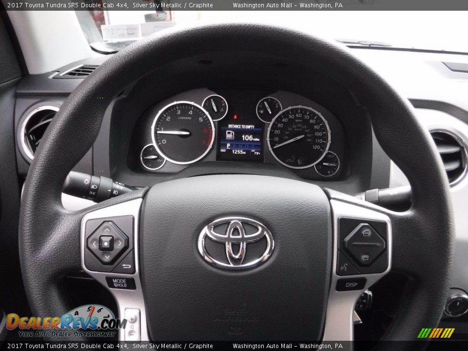 2017 Toyota Tundra SR5 Double Cab 4x4 Steering Wheel Photo #24