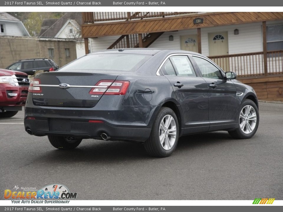 2017 Ford Taurus SEL Smoked Quartz / Charcoal Black Photo #3
