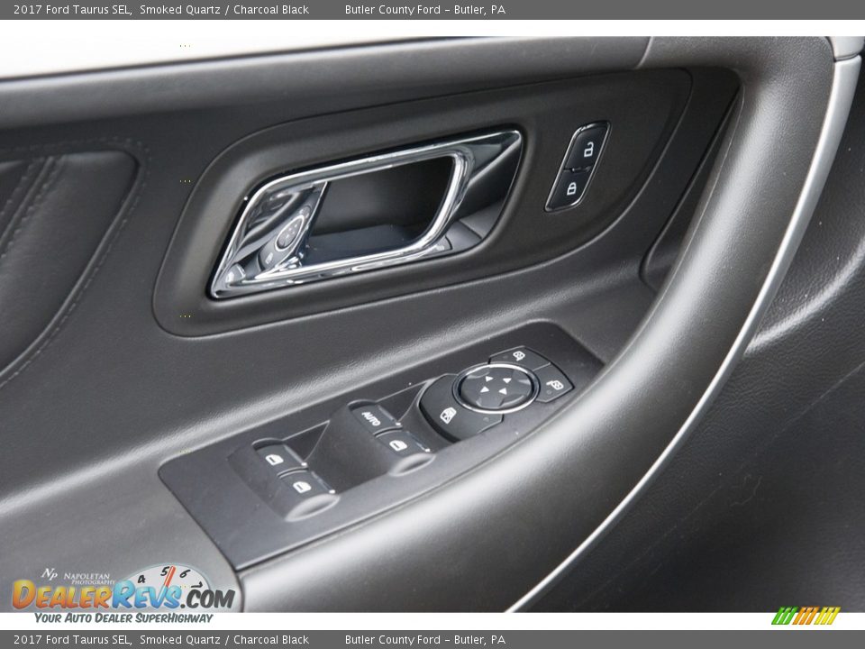 2017 Ford Taurus SEL Smoked Quartz / Charcoal Black Photo #5