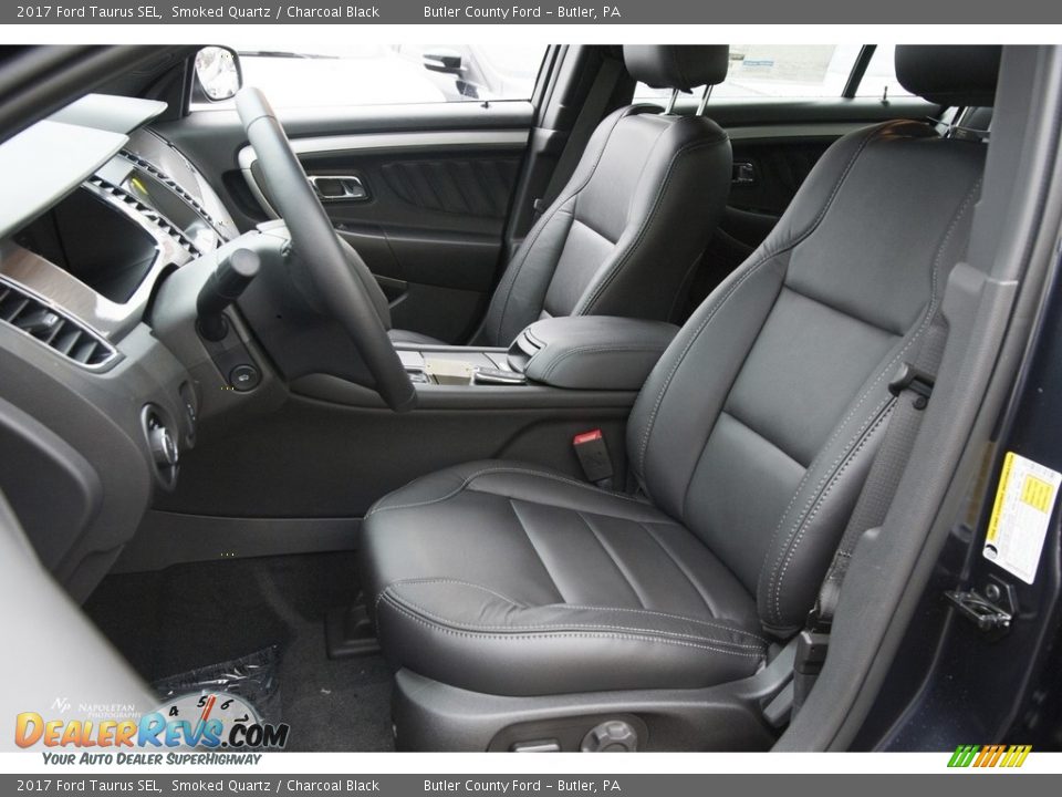 2017 Ford Taurus SEL Smoked Quartz / Charcoal Black Photo #7