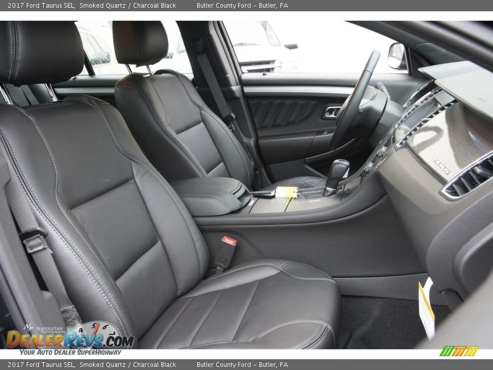 2017 Ford Taurus SEL Smoked Quartz / Charcoal Black Photo #8