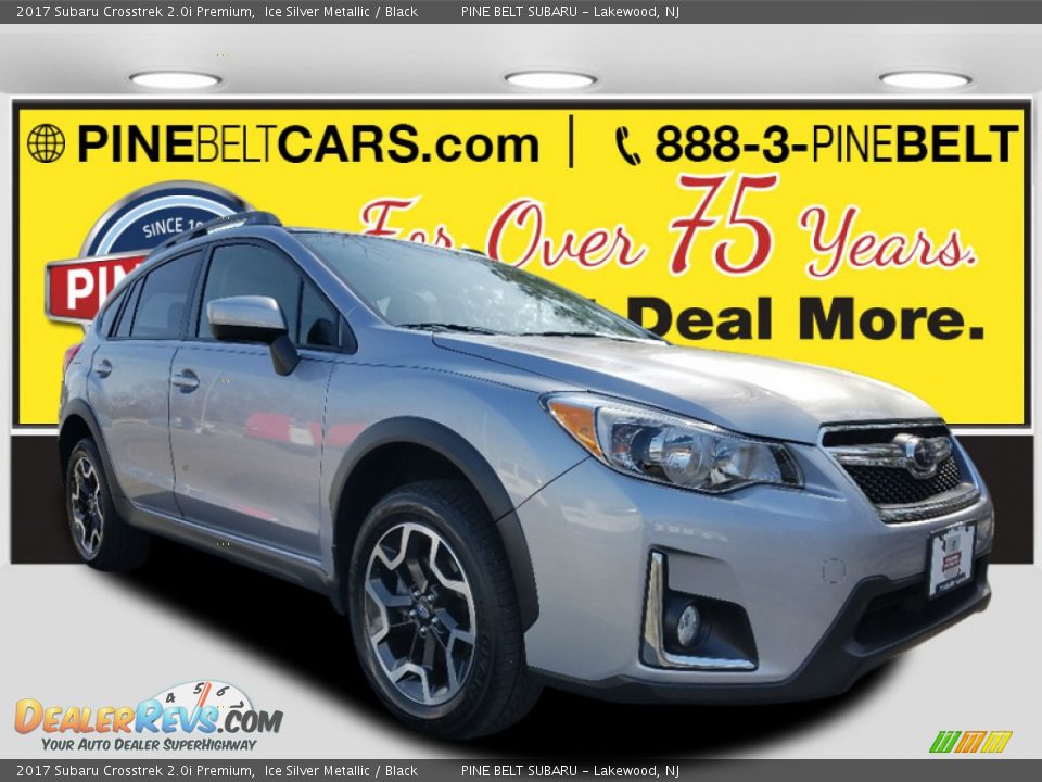 2017 Subaru Crosstrek 2.0i Premium Ice Silver Metallic / Black Photo #1