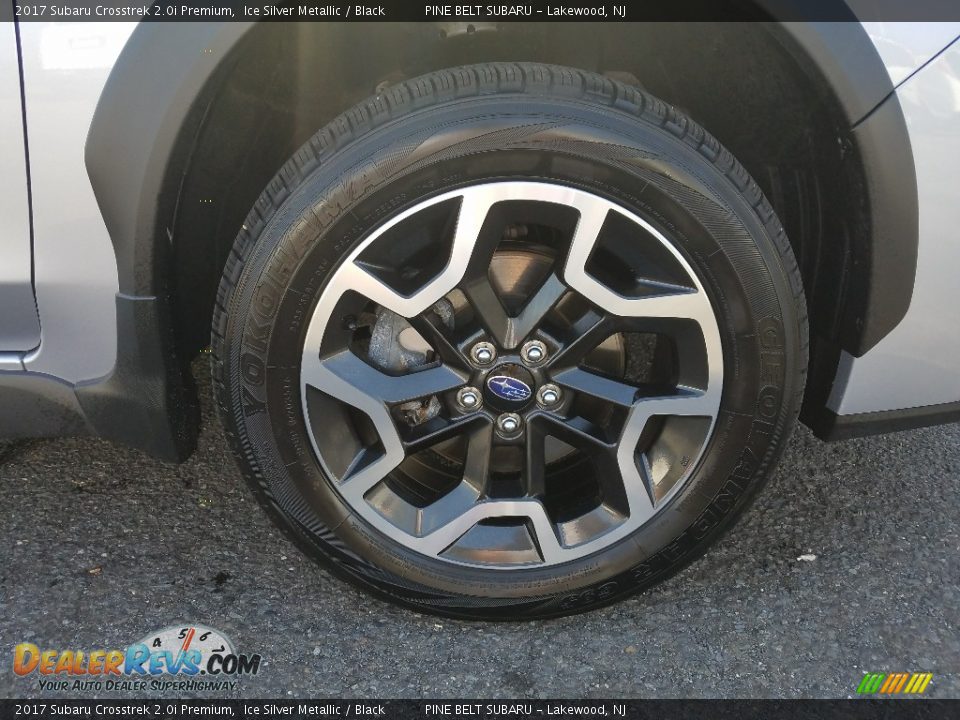 2017 Subaru Crosstrek 2.0i Premium Ice Silver Metallic / Black Photo #9