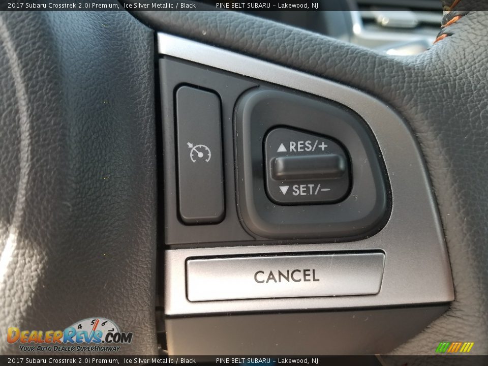2017 Subaru Crosstrek 2.0i Premium Ice Silver Metallic / Black Photo #19