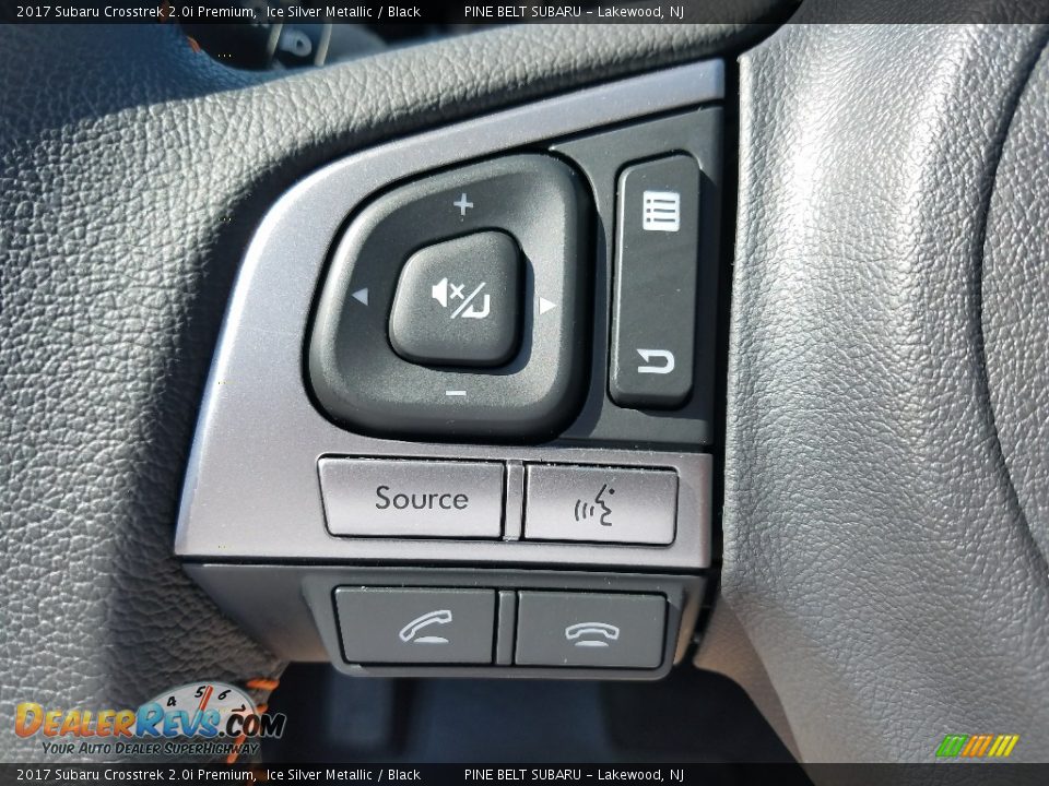 2017 Subaru Crosstrek 2.0i Premium Ice Silver Metallic / Black Photo #20