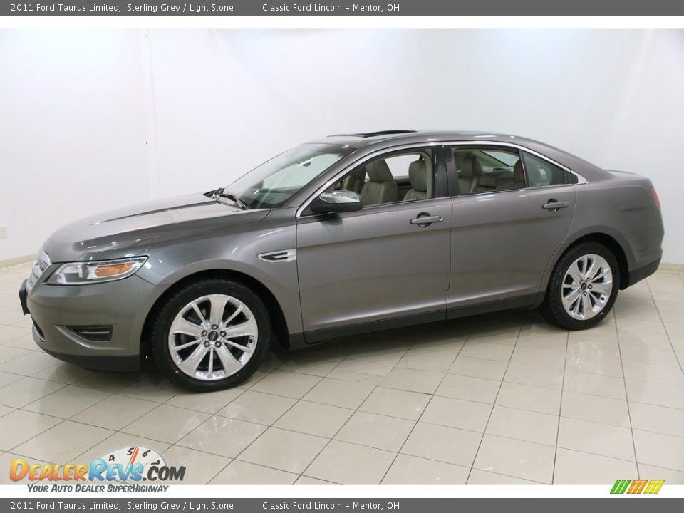 2011 Ford Taurus Limited Sterling Grey / Light Stone Photo #3