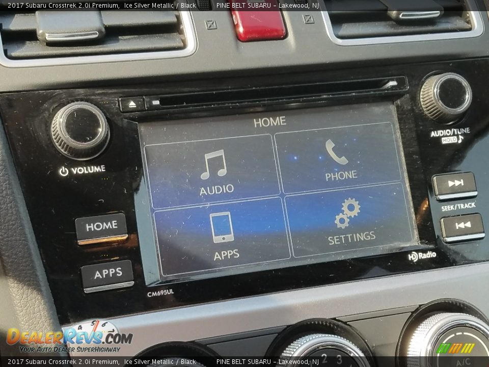 2017 Subaru Crosstrek 2.0i Premium Ice Silver Metallic / Black Photo #24