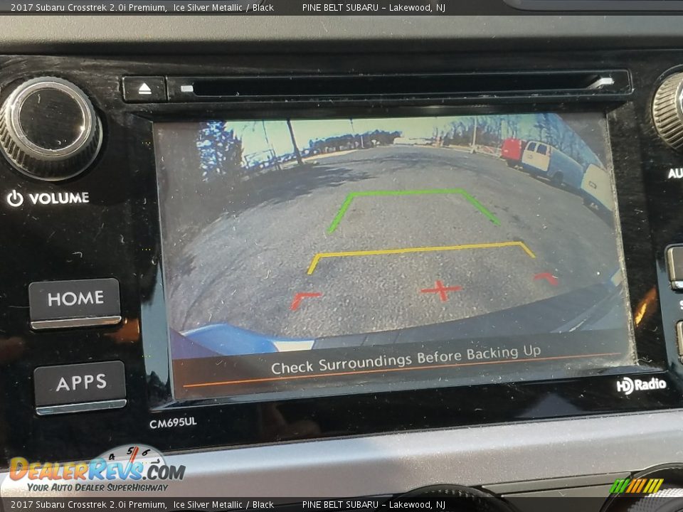 2017 Subaru Crosstrek 2.0i Premium Ice Silver Metallic / Black Photo #25