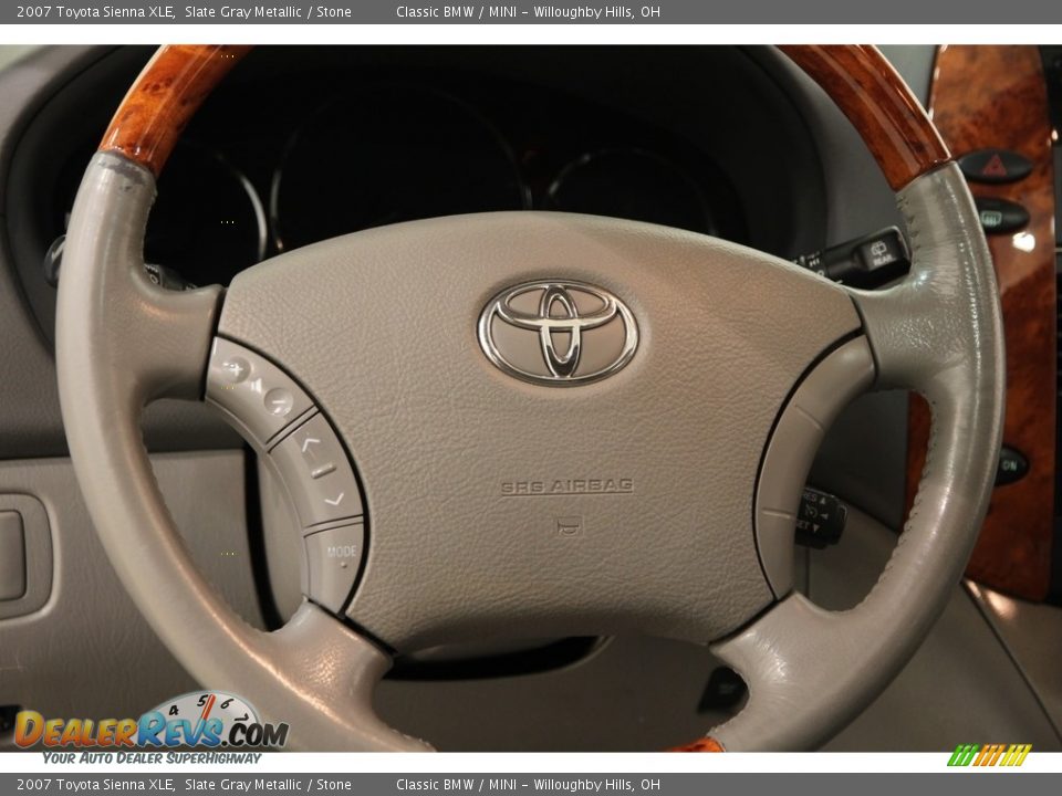 2007 Toyota Sienna XLE Slate Gray Metallic / Stone Photo #8