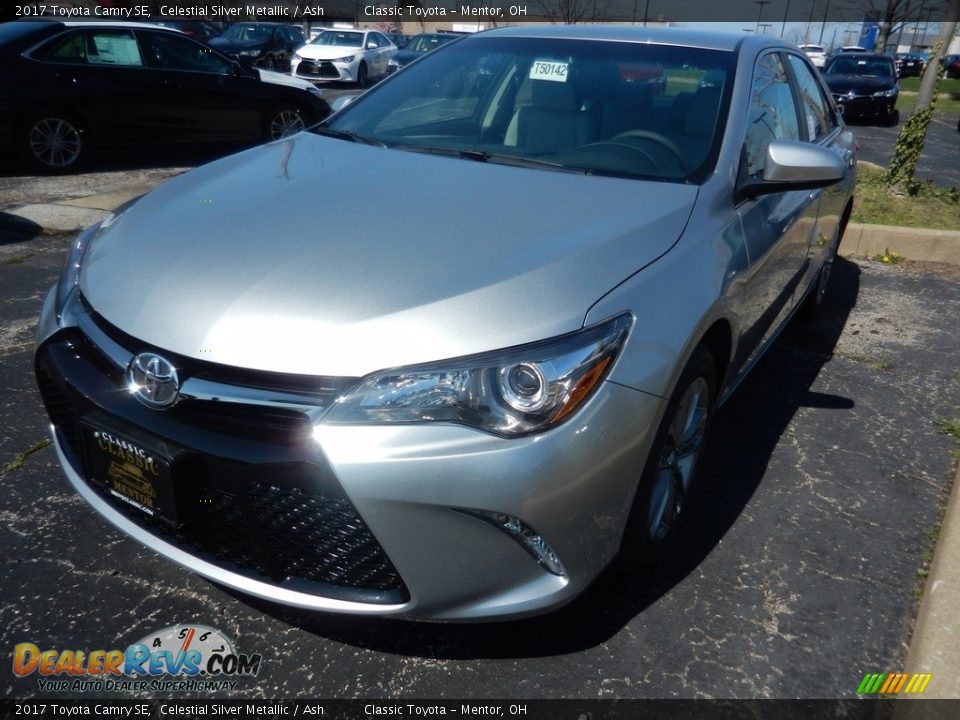 2017 Toyota Camry SE Celestial Silver Metallic / Ash Photo #1