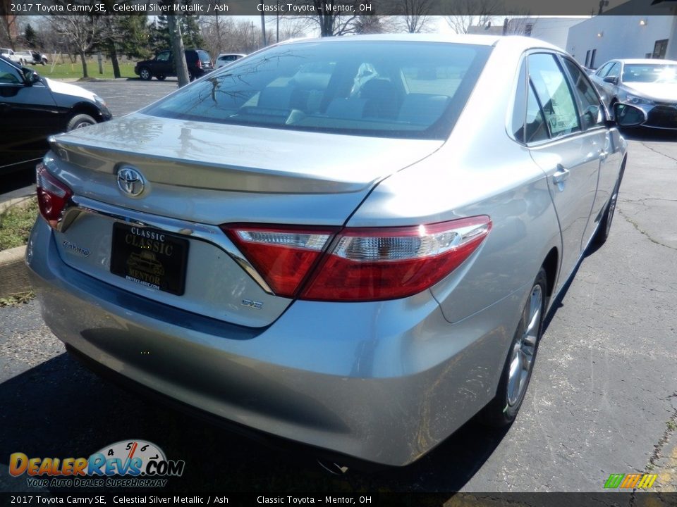 2017 Toyota Camry SE Celestial Silver Metallic / Ash Photo #2