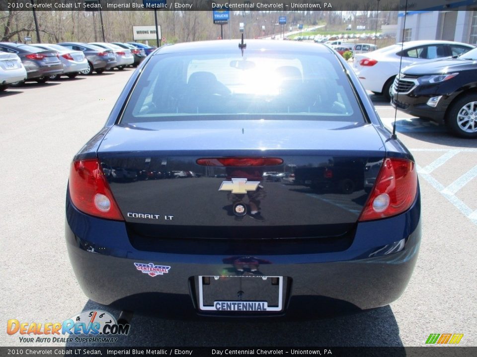 2010 Chevrolet Cobalt LT Sedan Imperial Blue Metallic / Ebony Photo #6