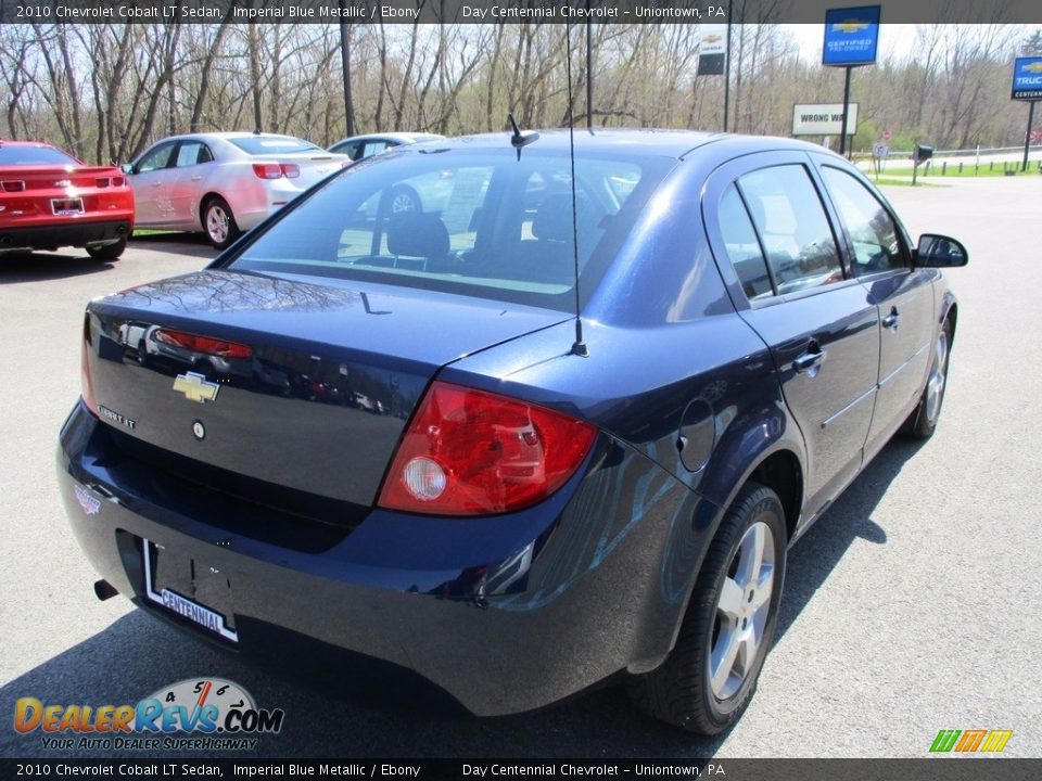 2010 Chevrolet Cobalt LT Sedan Imperial Blue Metallic / Ebony Photo #7