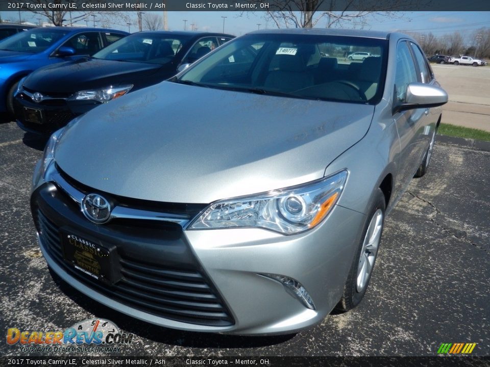 2017 Toyota Camry LE Celestial Silver Metallic / Ash Photo #1