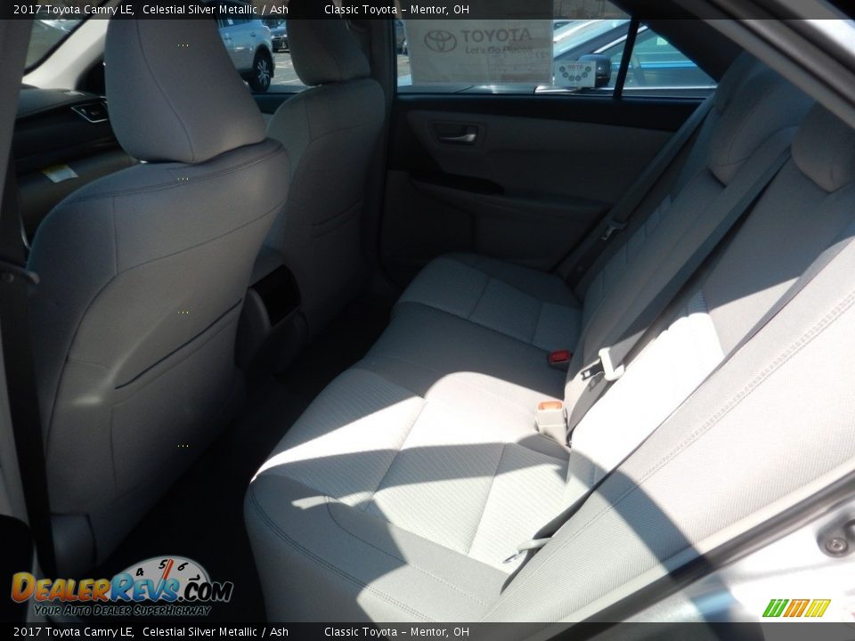 2017 Toyota Camry LE Celestial Silver Metallic / Ash Photo #5