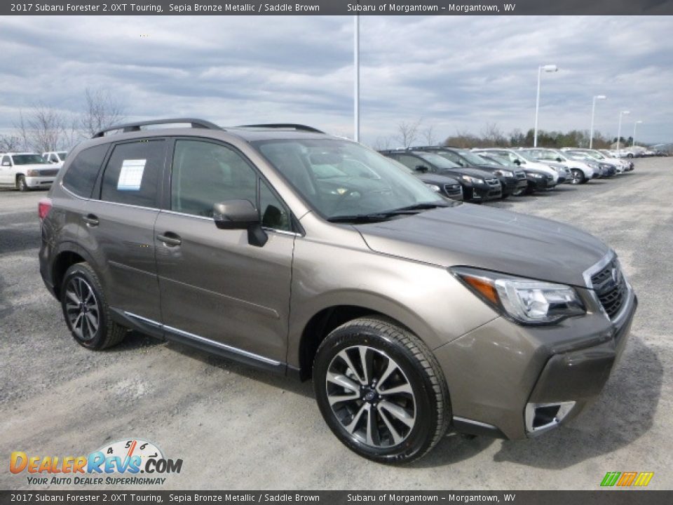 Front 3/4 View of 2017 Subaru Forester 2.0XT Touring Photo #1